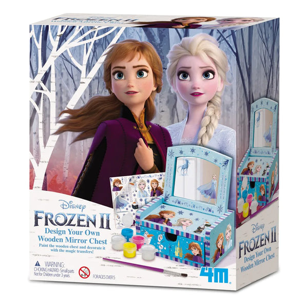 4M - Disney Frozen II - Wooden Mirror Chest
