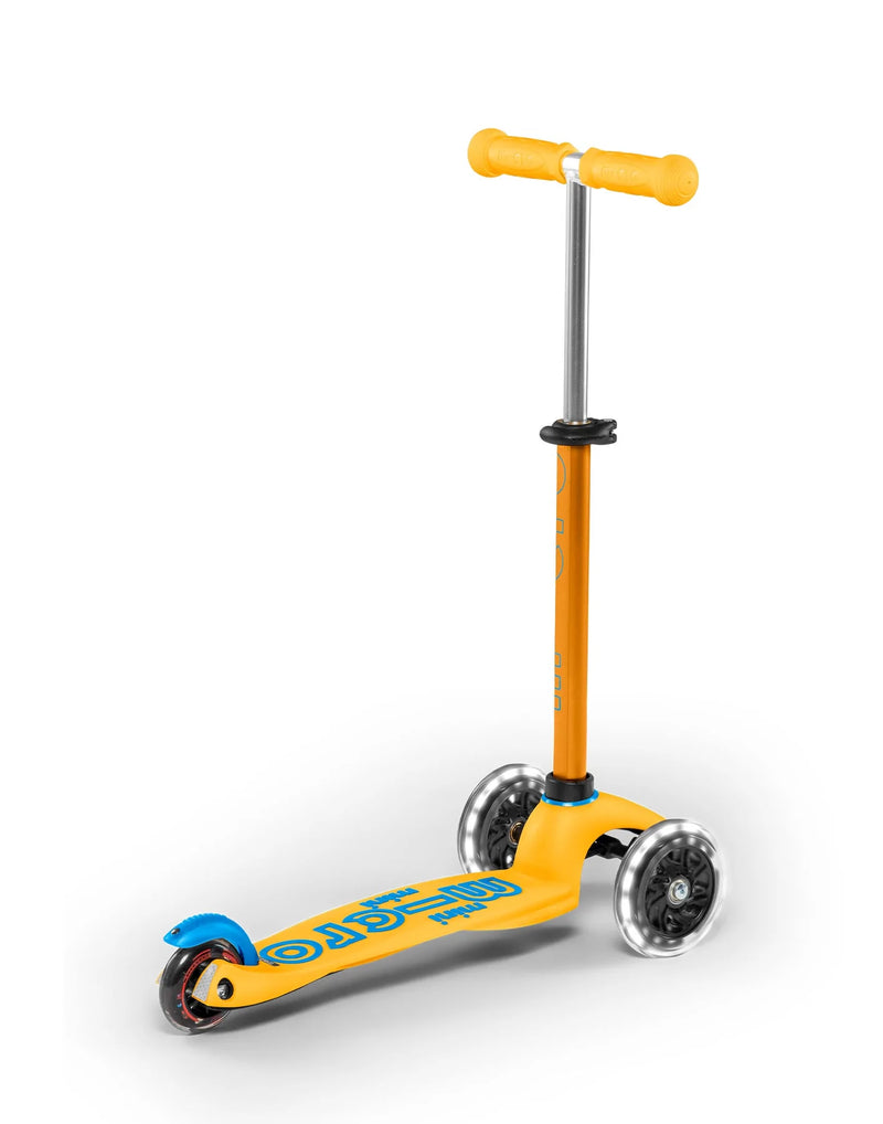 Micro Mini Deluxe Scooter - LED Light Up Wheels - Apricot