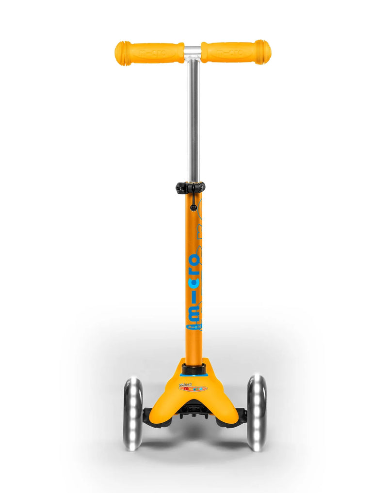Micro Mini Deluxe Scooter - LED Light Up Wheels - Apricot