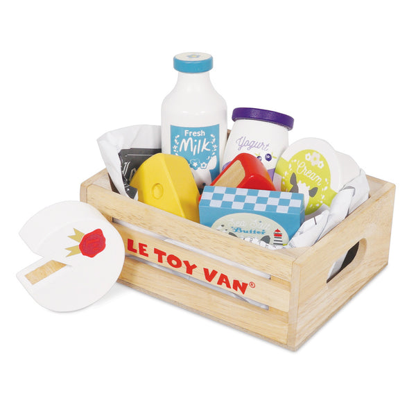 Le Toy Van - Honeybake - Cheese and Dairy Crate