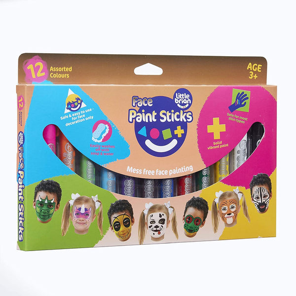 Little Brian Face Paint Sticks - 12pk