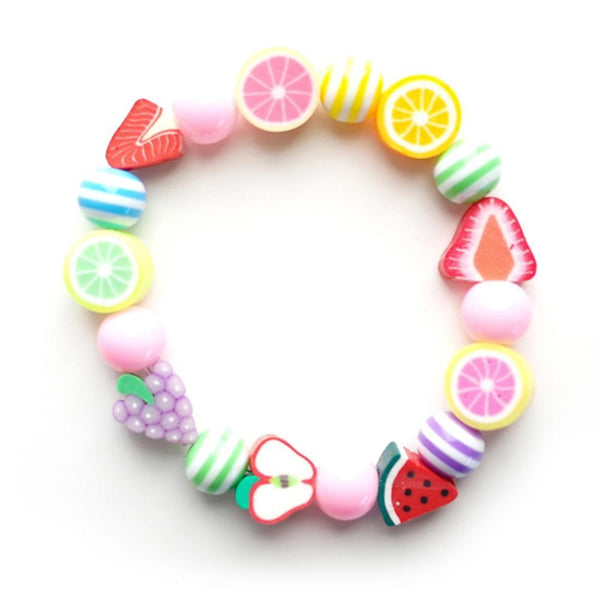 Lauren Hinkley - Elastic Rainbow Fruit Bracelet