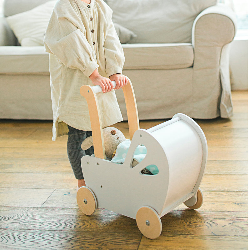 Moover - Line Dolls Pram (White)