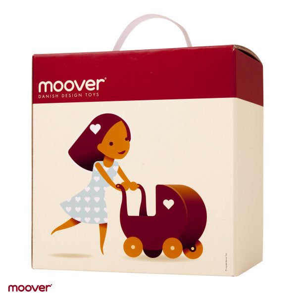 Moover - Classic Dolls Pram Light Pink