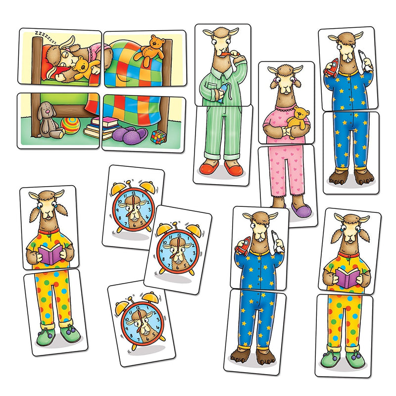 Orchard Toys - Mini Games - Llamas in Pyjamas