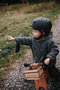 Kinderfeets - Toddler Bike Helmet - Matte Black