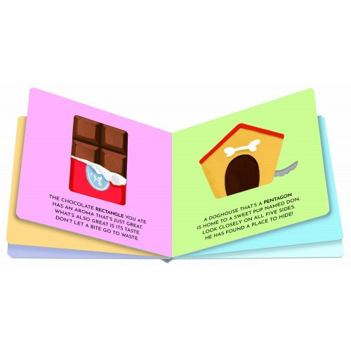 Wooden Sorting Box and Book - Shapes