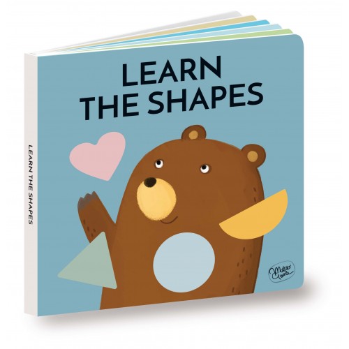 Wooden Sorting Box and Book - Shapes