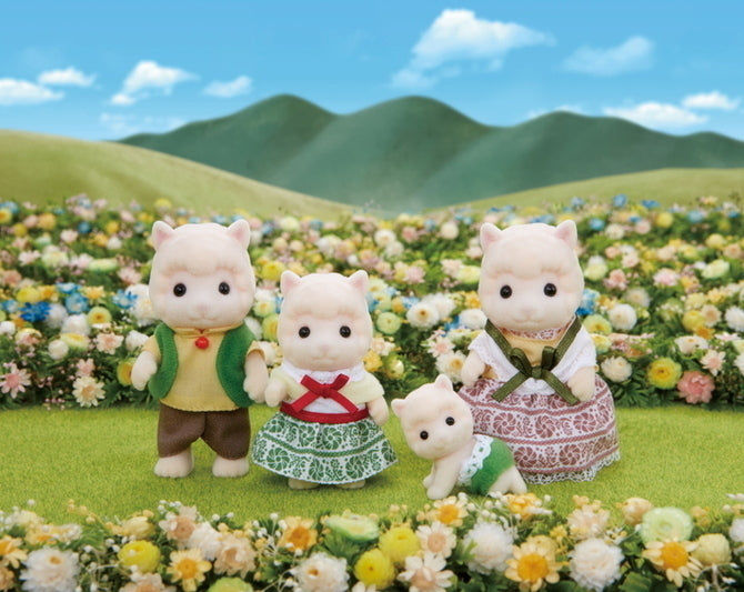 Sylvanian Families - Woolly Alpaca Family