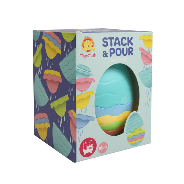 Tiger Tribe - Stack and Pour - Bath Egg