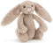 Jellycat - Bashful Beige Bunny (Small) - Toot Toot Toys