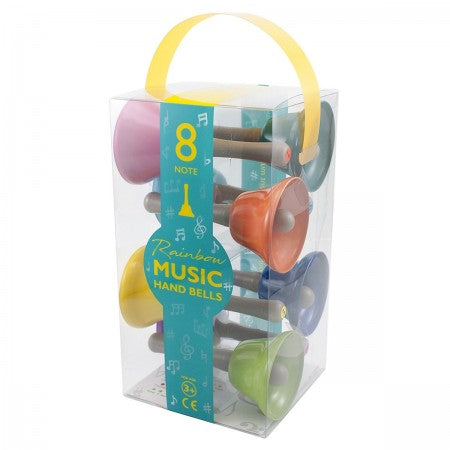 Rainbow Musical Hand Bells (8 Piece Set)