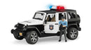 Bruder - JEEP Wrangler Rubicon Police with L&S + Accessories (02526) - Toot Toot Toys