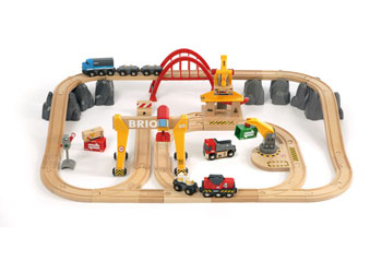 BRIO - Cargo Railway Deluxe Set 54 Pieces (33097)