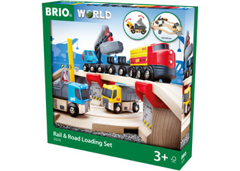 BRIO - Rail & Road Loading Set (33210) - Toot Toot Toys