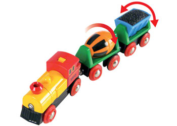 BRIO - Battery Operated Action Train (33319) - Toot Toot Toys