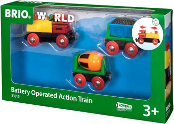 BRIO - Battery Operated Action Train (33319) - Toot Toot Toys