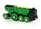 BRIO - Big Green Action Locomotive (33593) - Toot Toot Toys