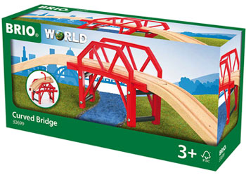 BRIO - Curved Bridge (33699) - Toot Toot Toys