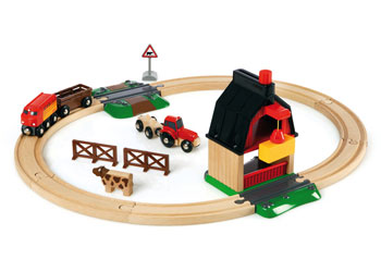 BRIO - Farm Railway Set (33719) - Toot Toot Toys