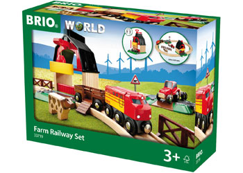 BRIO - Farm Railway Set (33719) - Toot Toot Toys
