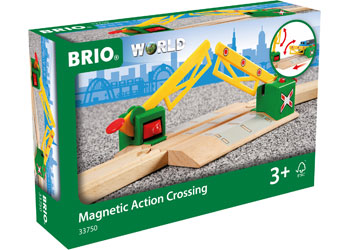 BRIO - Magnetic Action Crossing (33750) - Toot Toot Toys