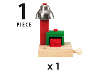 BRIO - Magnetic Bell Signal (33754) - Toot Toot Toys