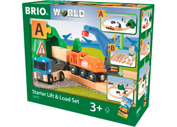 BRIO - Starter Lift & Load Set (33878) - Toot Toot Toys