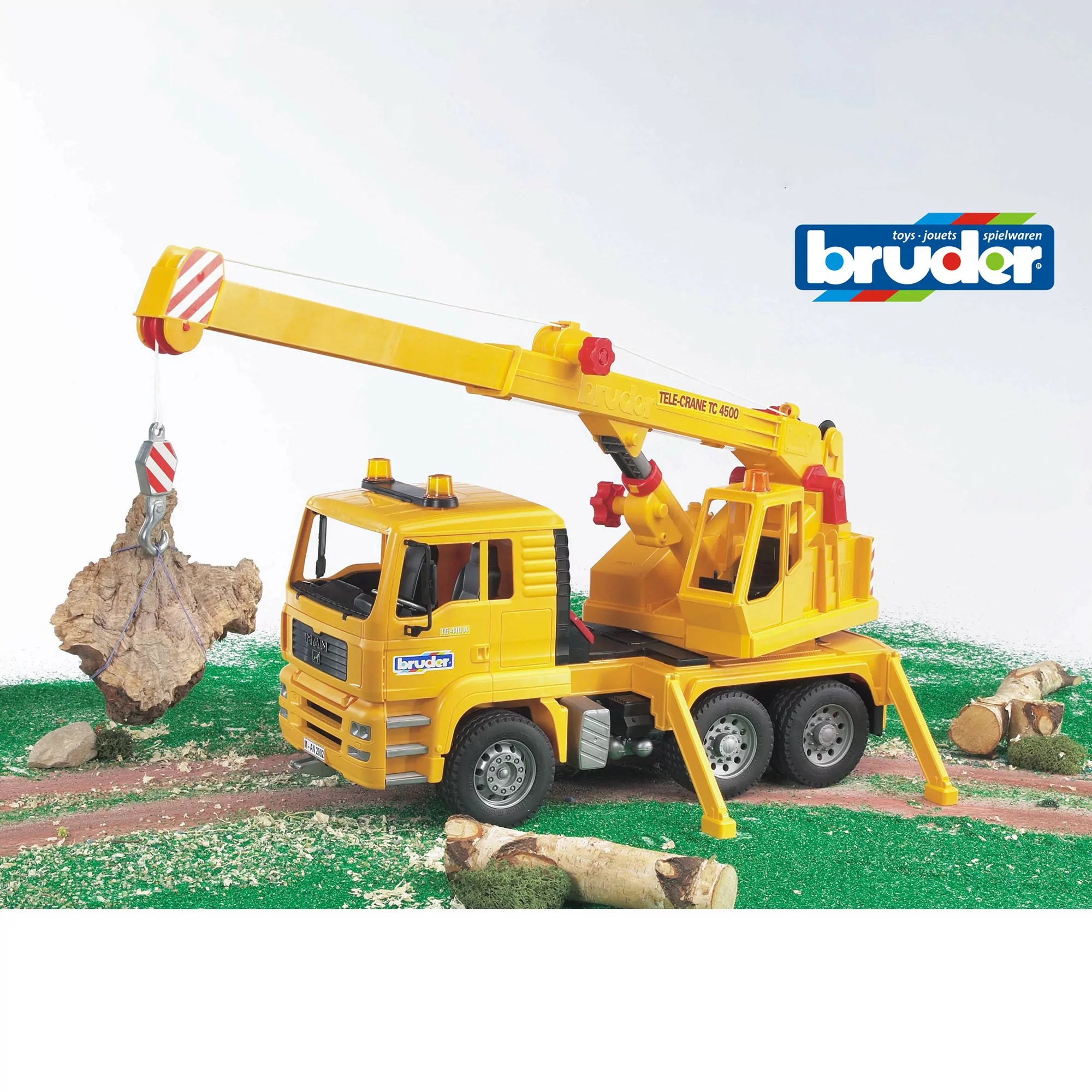 1:16 MAN TGA Crane Truck (02754)