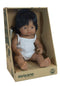 Miniland - Anatomically Correct Baby Doll - Latin American Girl (38cm)