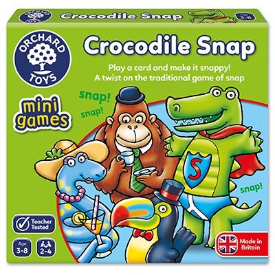 Orchard Toys - Mini Games - Crocodile Snap - Toot Toot Toys