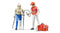 Bruder - Bworld Figure - Emergency Ambulance Figure Set (62710)