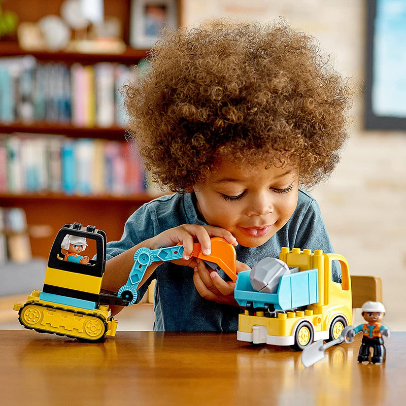 Lego duplo hot sale excavator
