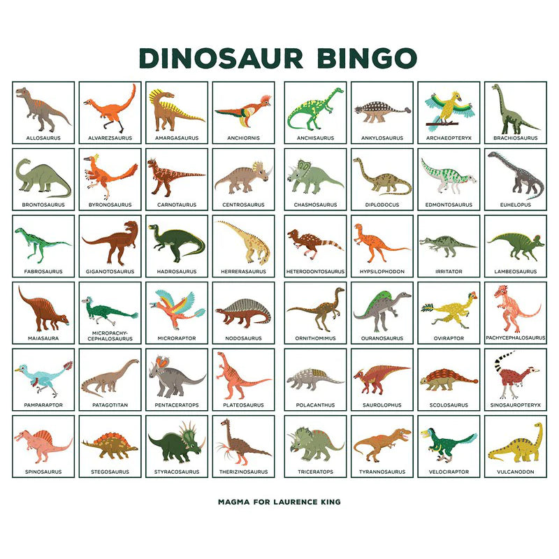 Dinosaur Bingo