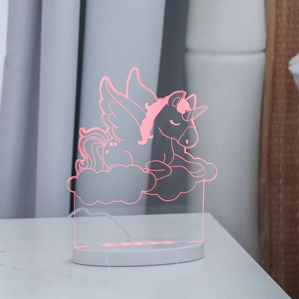 Dream Light LED Night Light - Unicorn - Plug In