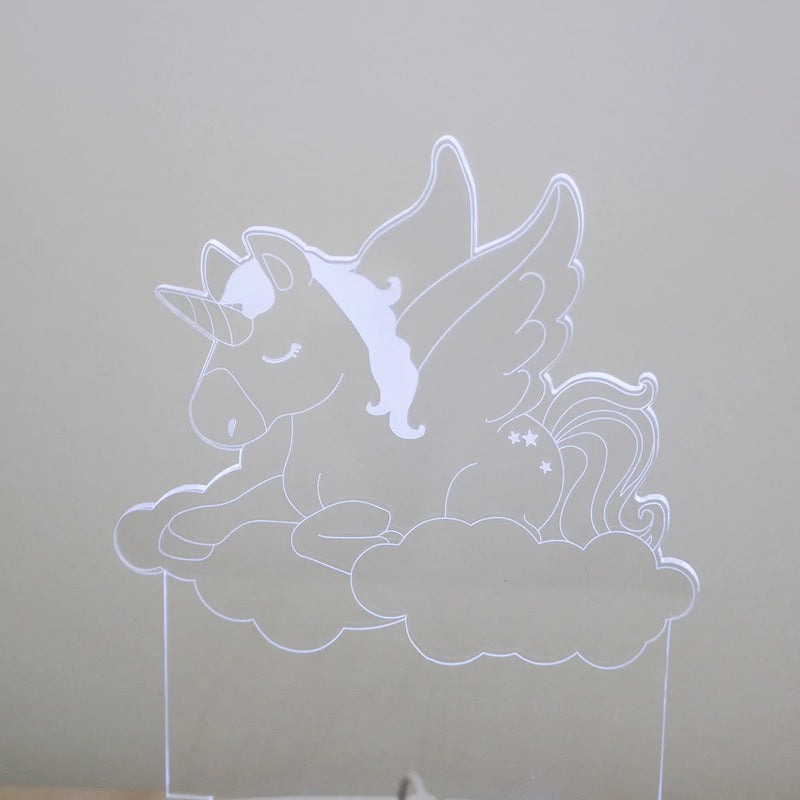 Duski Dream Light LED Night Light - Unicorn - Plug In