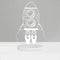 Duski Dream Light LED Night Light - Rocket - Plug In