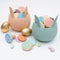 We Might Be Tiny - Easter Bunny Basket - Blush