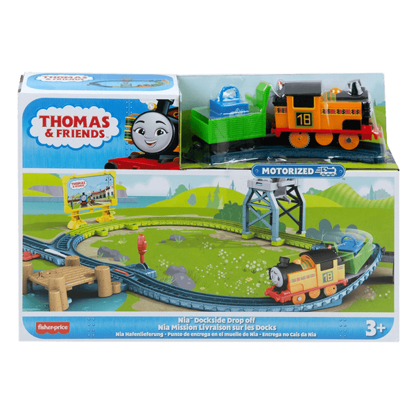 Thomas & Friends™ - Motorised Nia™ Dockside Drop off Set - NEW!