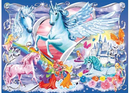 Ravensburger - Glitter Amazing Unicorns Glitter Puzzle 100pc XXL