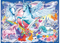 Ravensburger - Glitter Amazing Unicorns Glitter Puzzle 100 pieces XXL