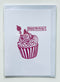 Birthday Card - Happy Birthday Cupcake