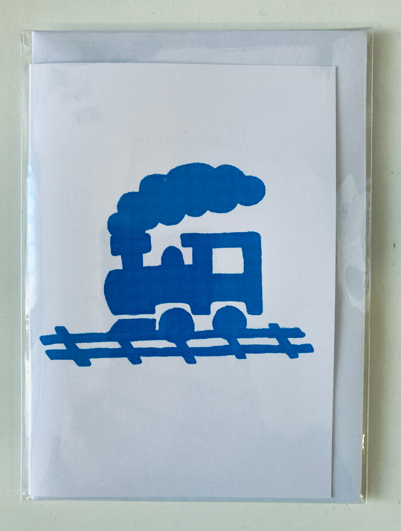 Birthday Card - Steam Train