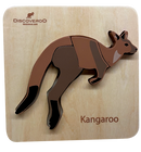 Discoveroo - Chunky Puzzle Aussie Animals - Kangaroo