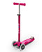 Maxi Micro Deluxe Scooter - LED Light Up Wheels - Pink