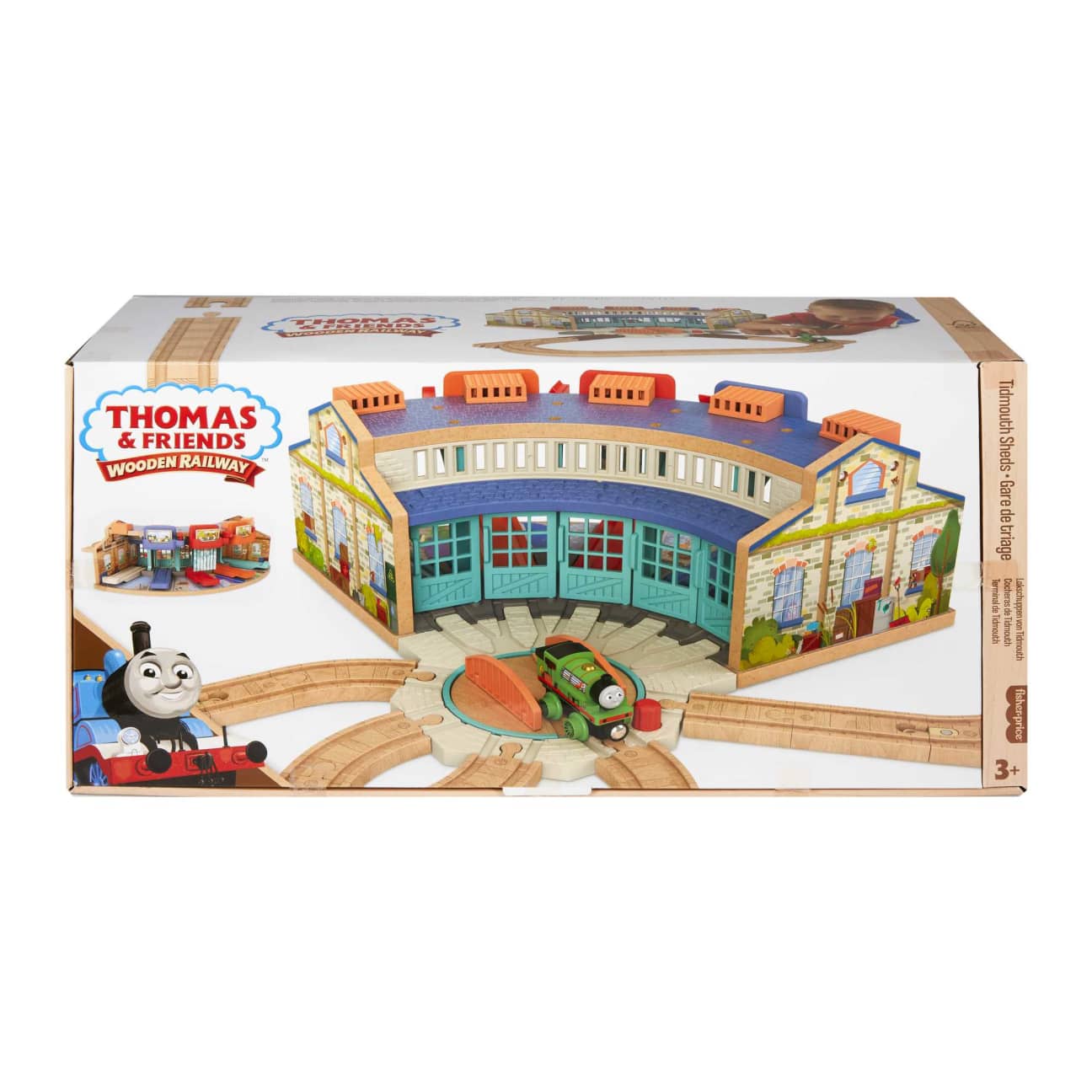 Wooden Railway - Tidmouth Sheds Starter Train Set
