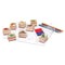 Melissa & Doug - Wooden Stamp Set - Dinosaurs