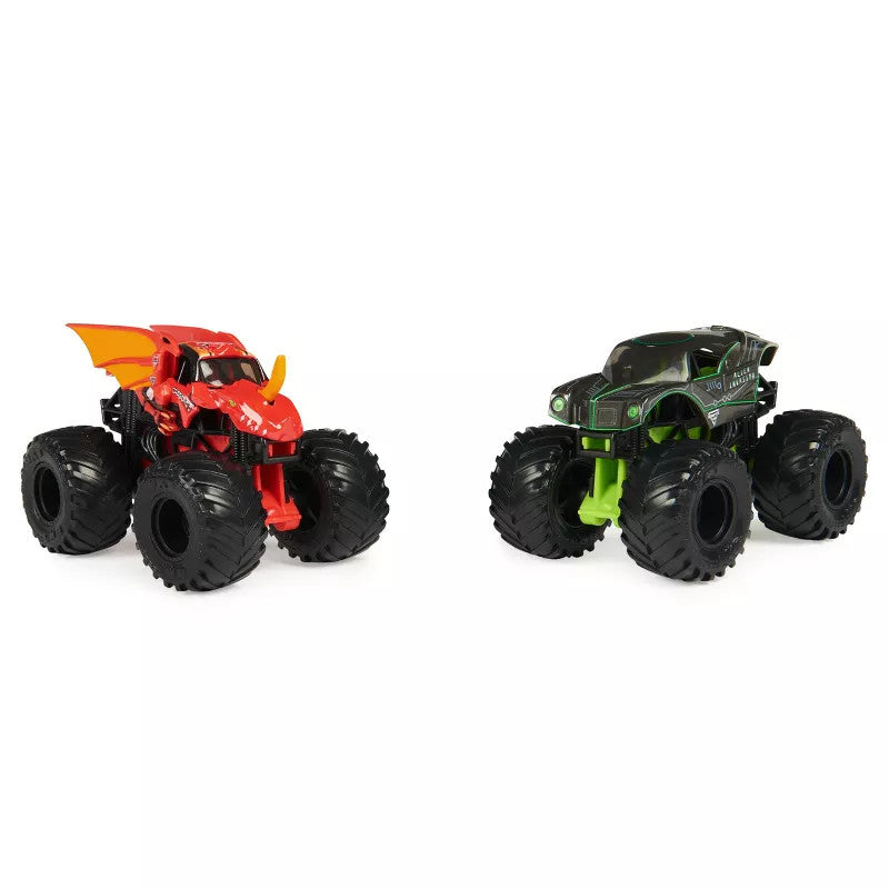 Monster Jam Diecast Trucks - 2 Pack