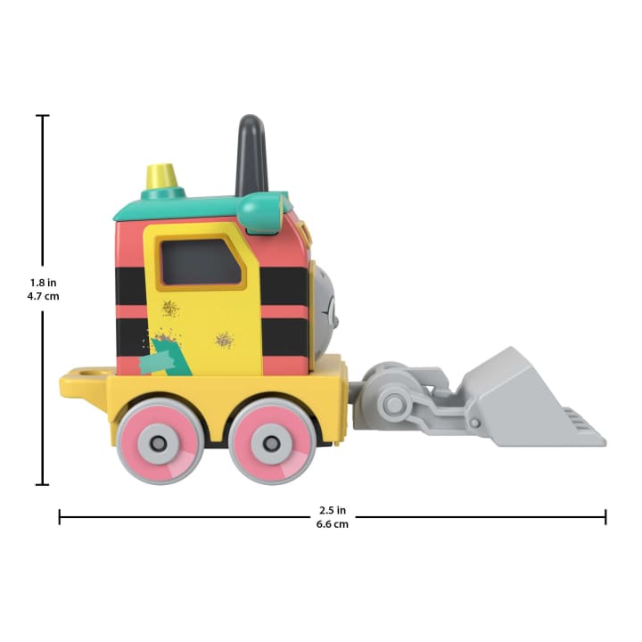 Die-Cast Push Along Engine - Sandy the Rail Speeder