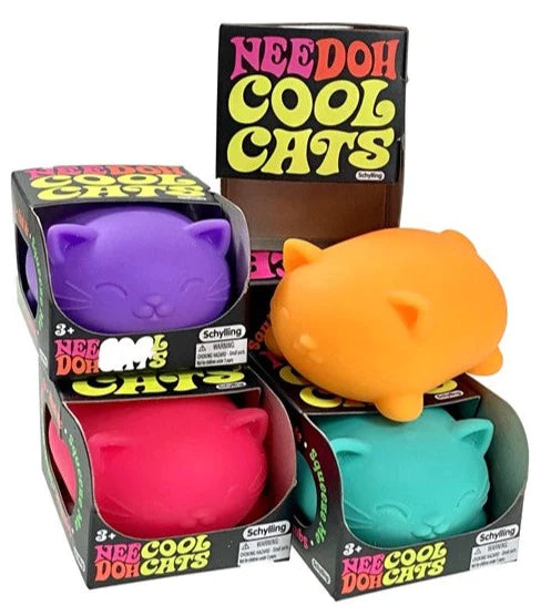 Schylling - Cool Cats Nee-Doh Stress Ball